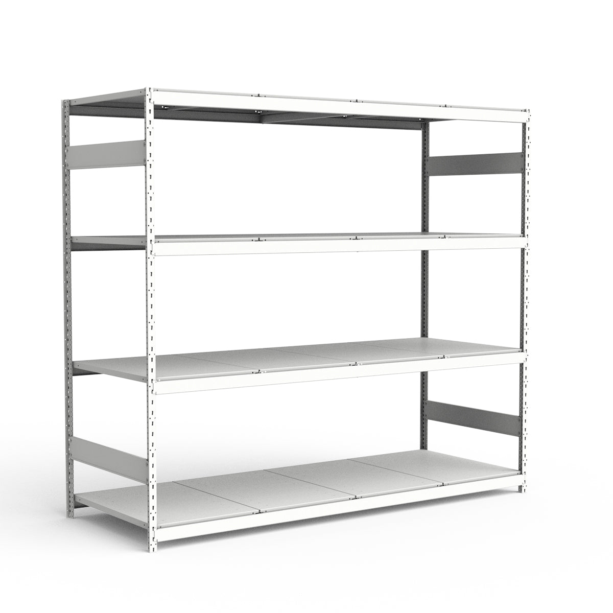 Bulk Storage Rack - Steel Decking - 4 levels (Starter)