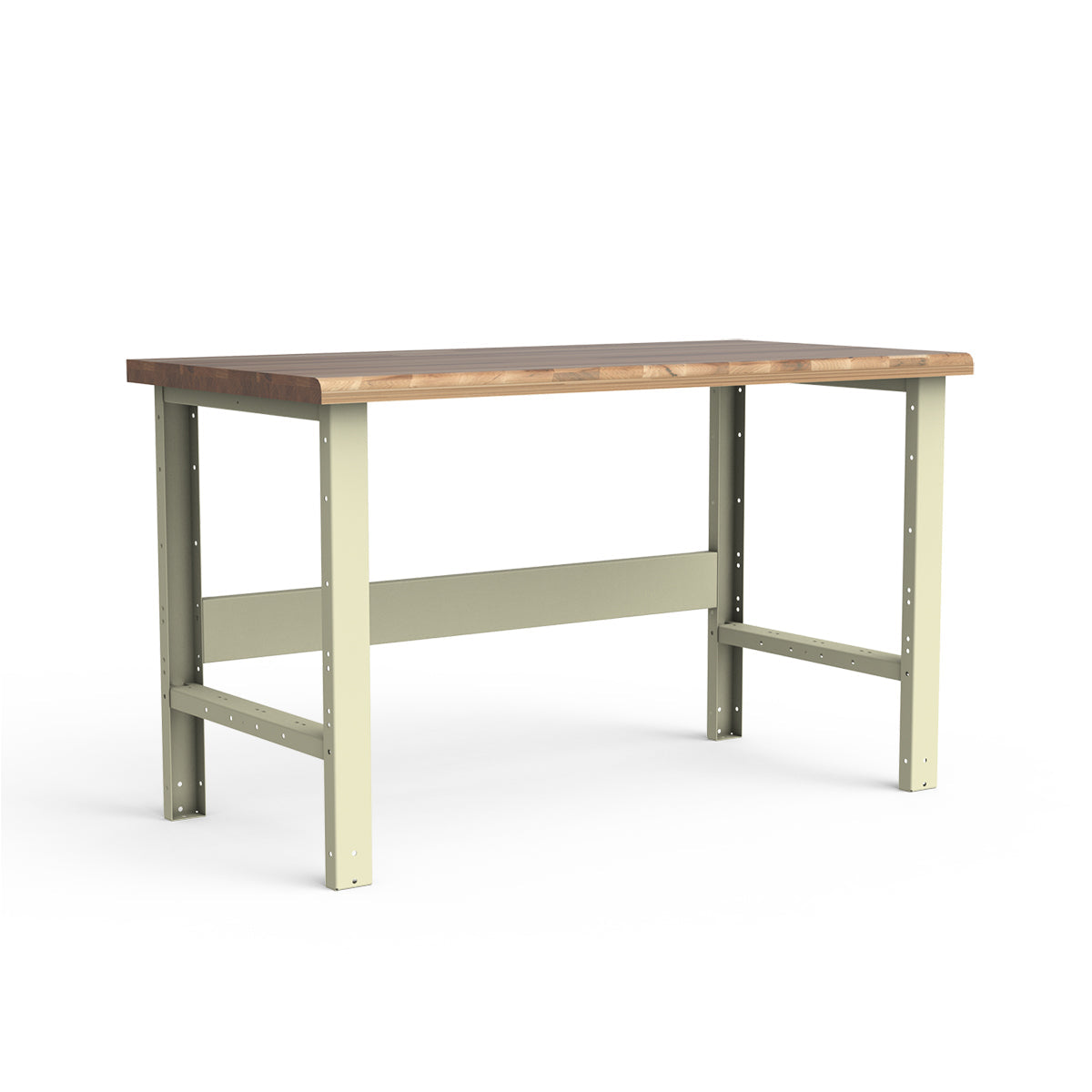 Stationary Workbench - 60"W x 30"D x 34"H - Laminated Wood Top