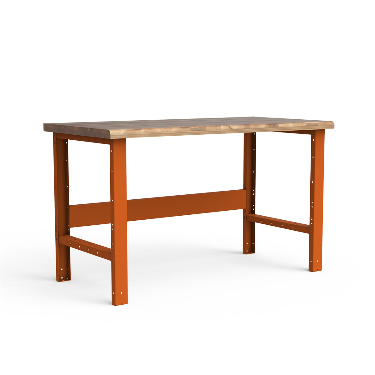 Stationary Workbench - 60"W x 30"D x 34"H - Laminated Wood Top