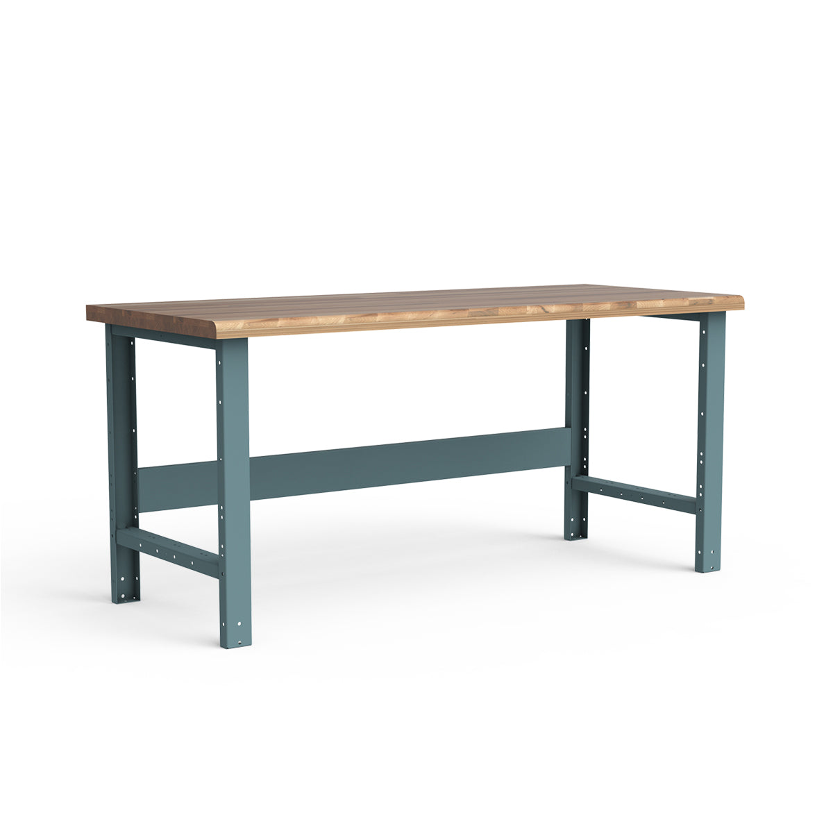 Stationary Workbench - 72"W x 30"D x 34"H - Laminated Wood Top