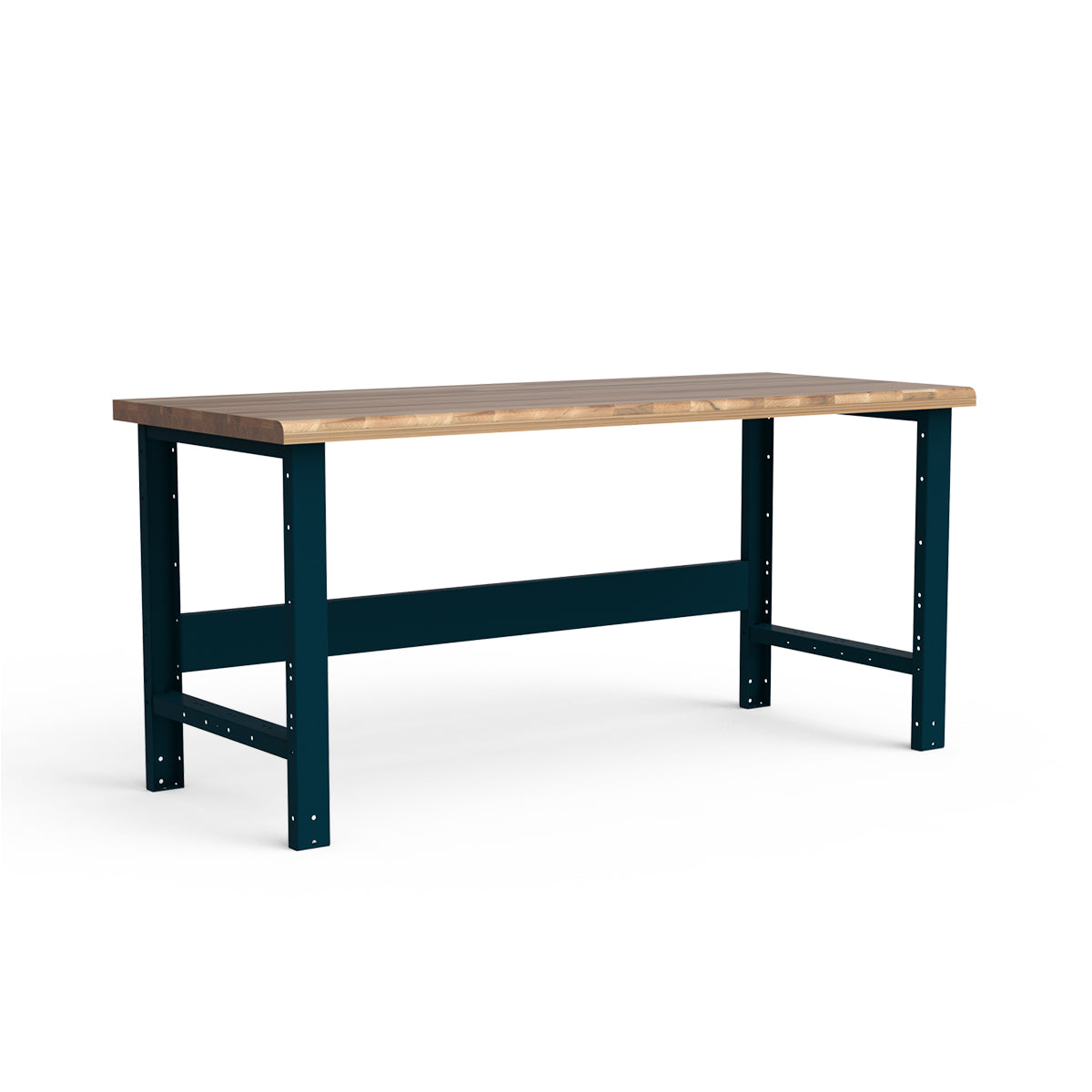 Stationary Workbench - 72"W x 30"D x 34"H - Laminated Wood Top