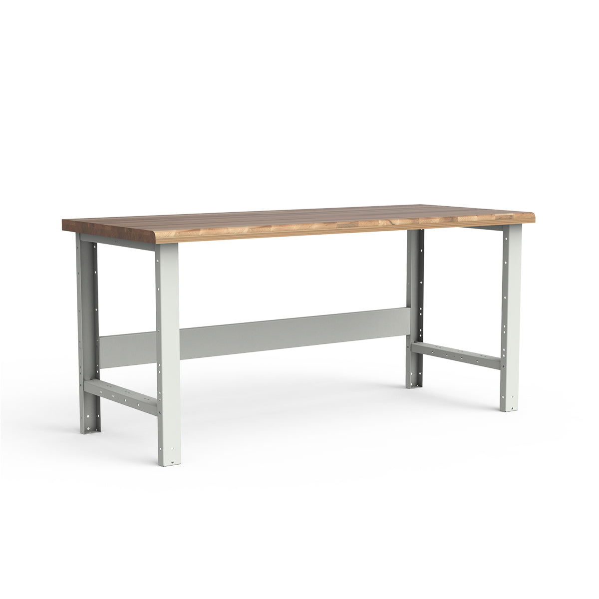 Stationary Workbench - 72"W x 30"D x 34"H - Laminated Wood Top