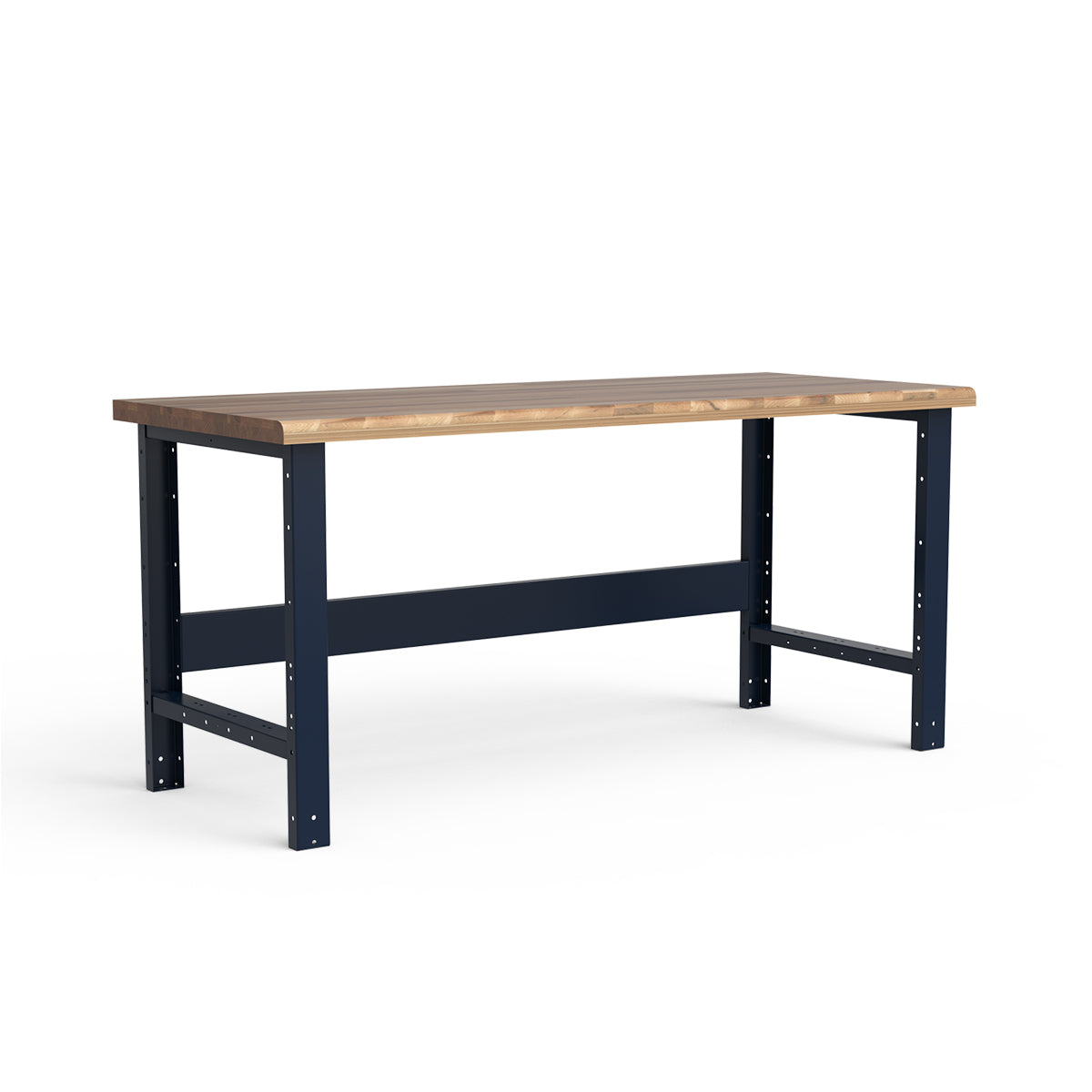 Stationary Workbench - 72"W x 30"D x 34"H - Laminated Wood Top