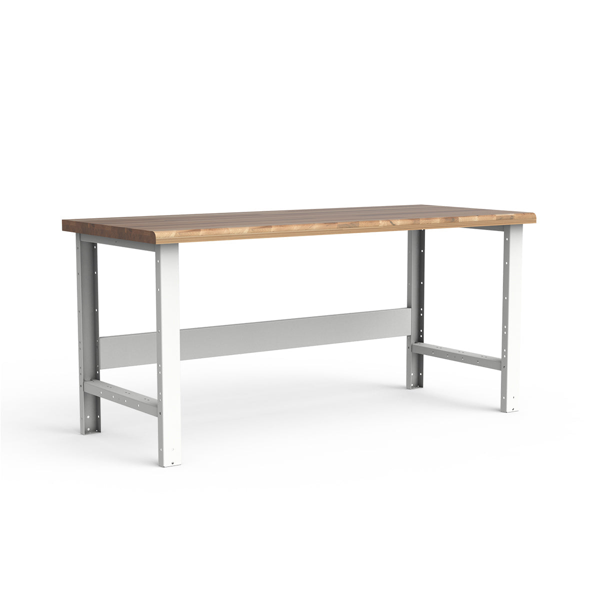 Stationary Workbench - 72"W x 30"D x 34"H - Laminated Wood Top