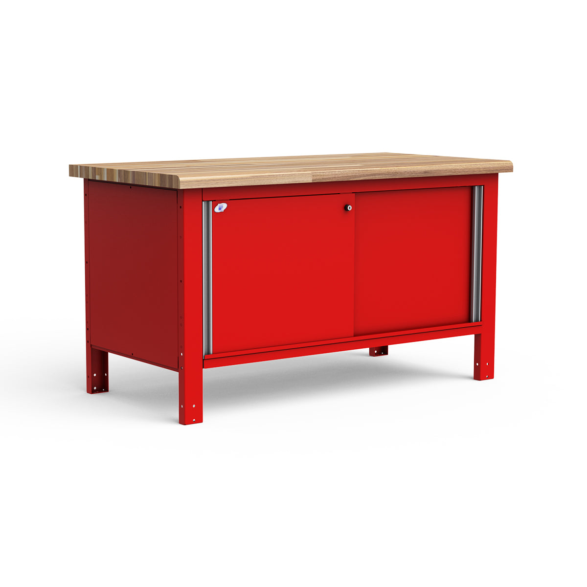 Stationary Workbench - 60"W x 30"D x 34"H - Laminated Wood Top