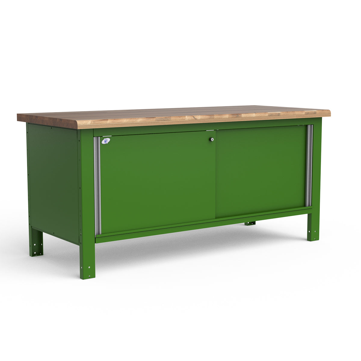 Stationary Workbench - 72"W x 30"D x 34"H - Laminated Wood Top