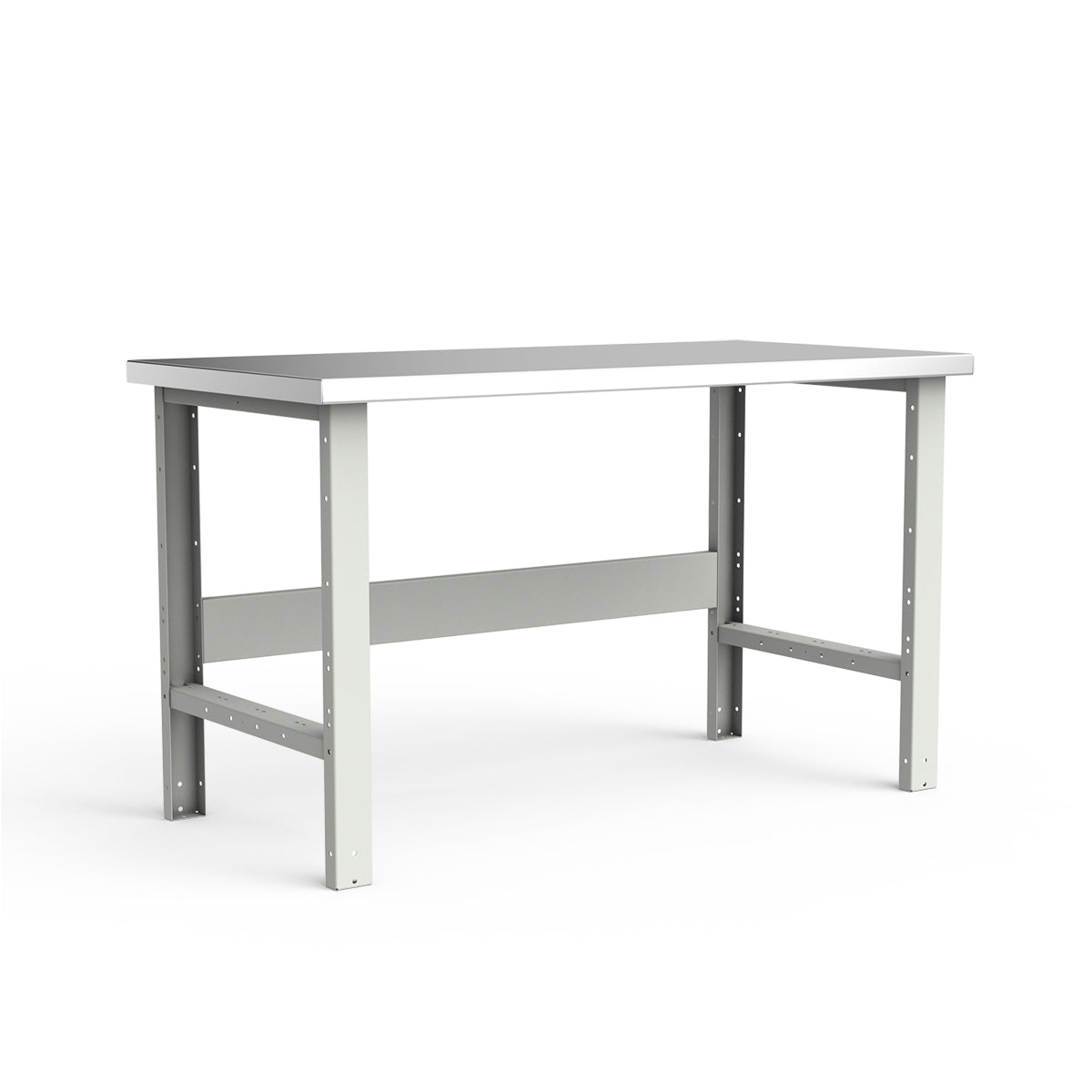 Stationary Workbench - 60"W x 30"D x 34"H - Stainless Steel Top