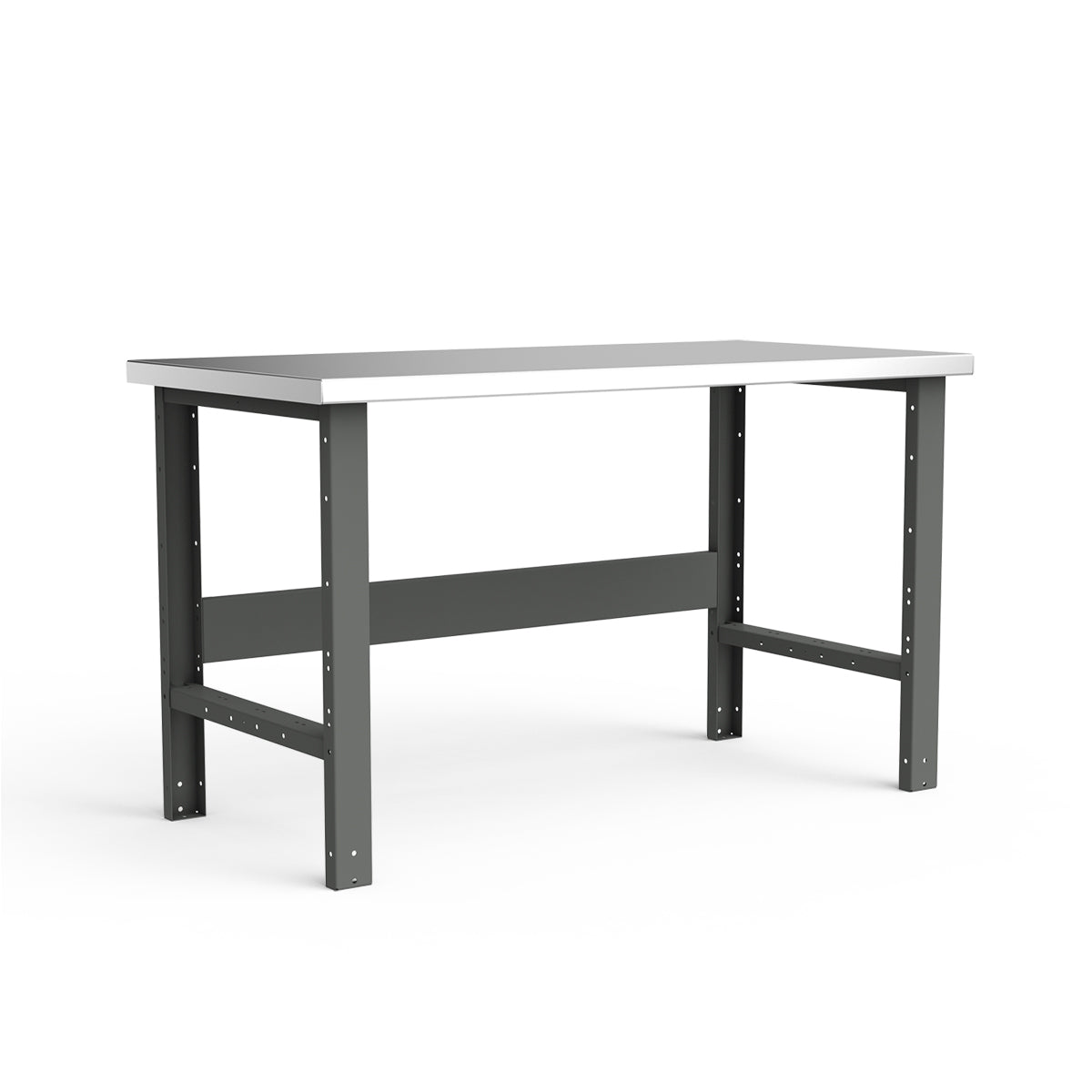 Stationary Workbench - 60"W x 30"D x 34"H - Stainless Steel Top