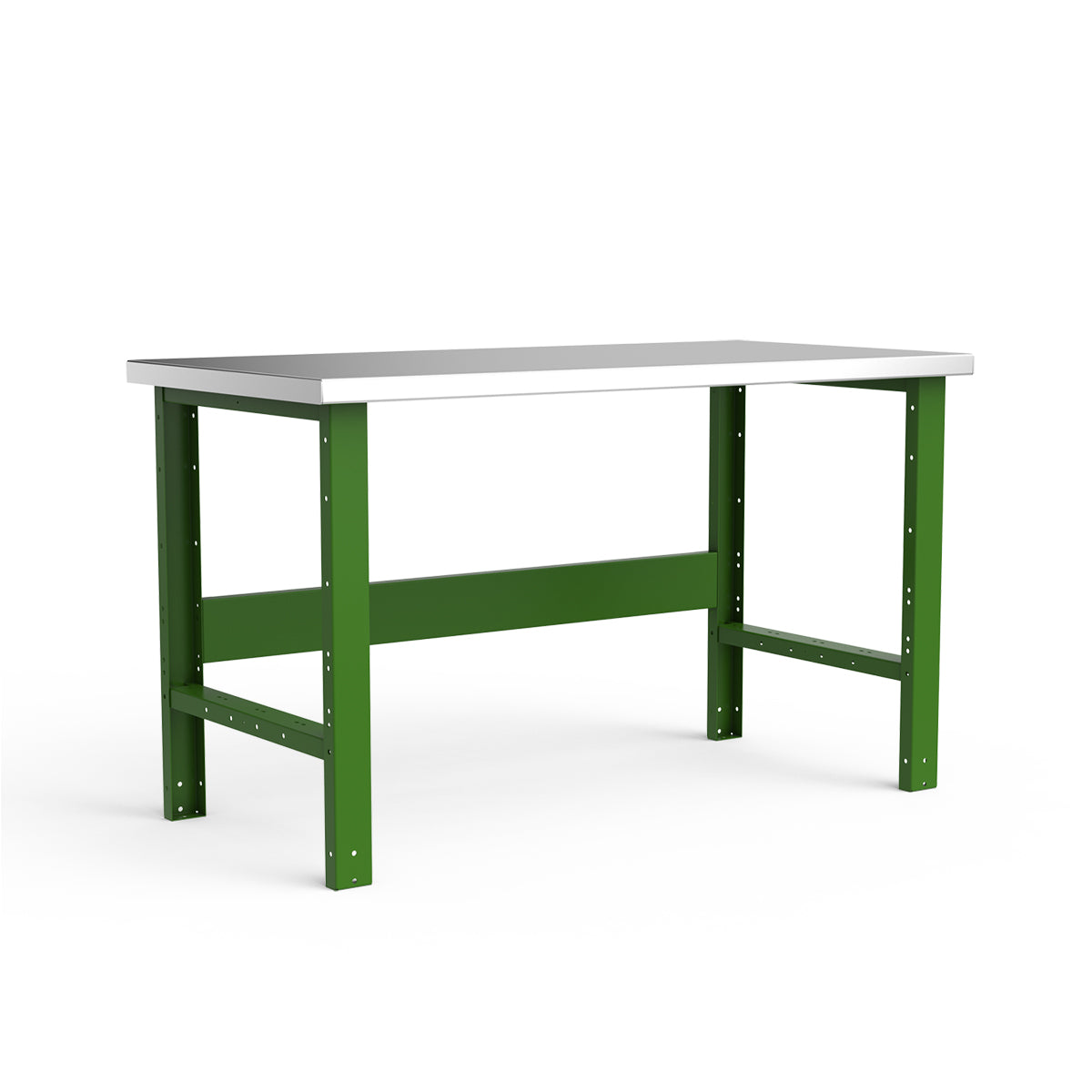Stationary Workbench - 60"W x 30"D x 34"H - Stainless Steel Top