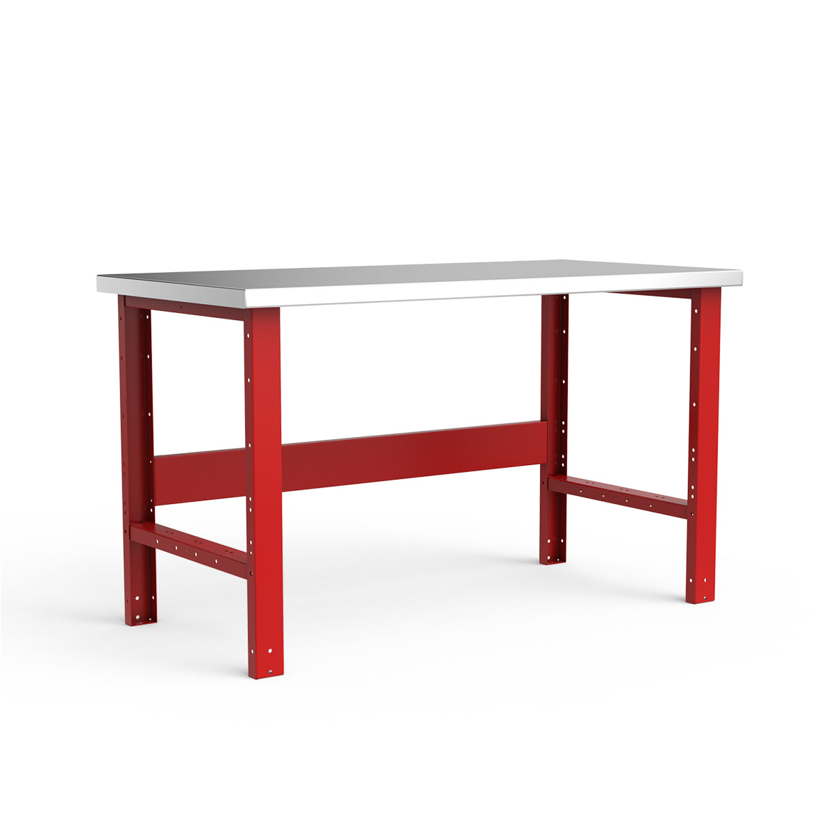 Stationary Workbench - 60"W x 30"D x 34"H - Stainless Steel Top