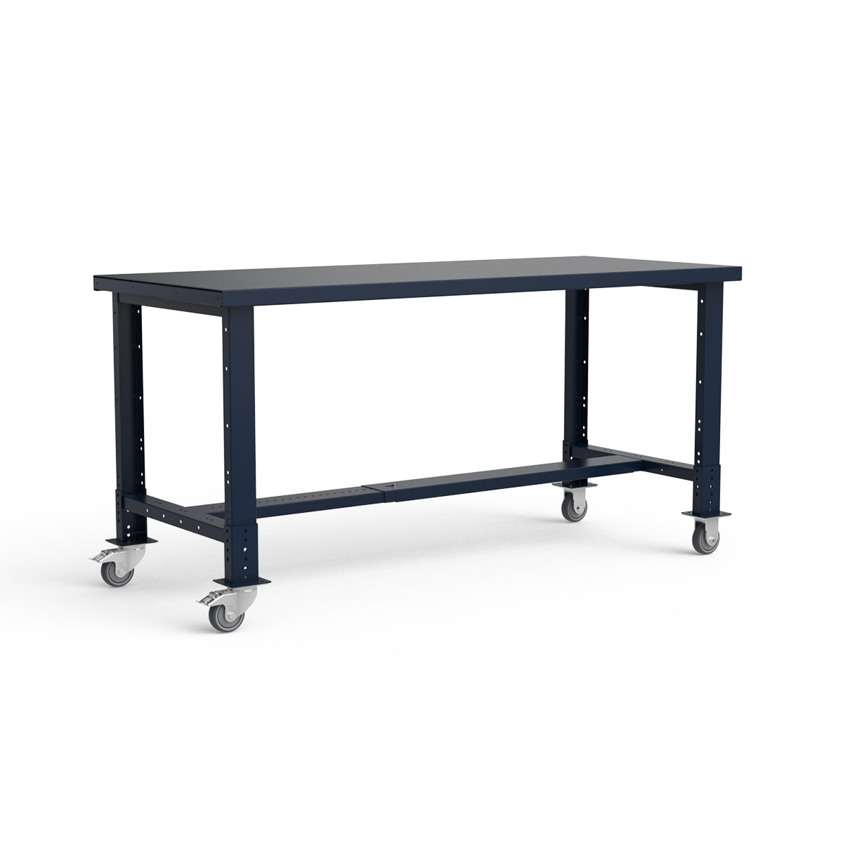Mobile Workbench - 72"W x 30"D x 34 7/8"H - Painted Steel Top