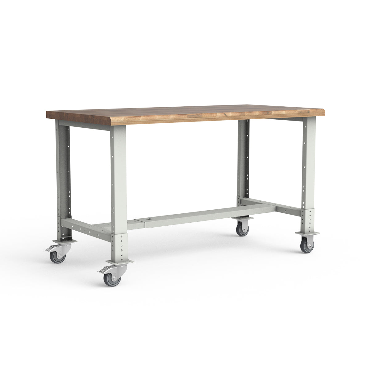 Mobile Workbench - 60"W x 30"D x 34 7/8"H - Laminated Wood Top