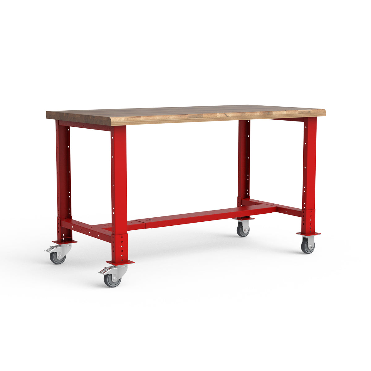 Mobile Workbench - 60"W x 30"D x 34 7/8"H - Laminated Wood Top