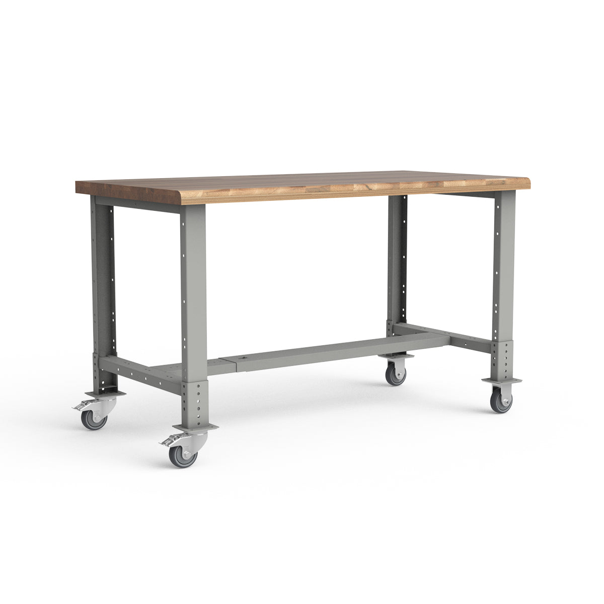 Mobile Workbench - 60"W x 30"D x 34 7/8"H - Laminated Wood Top