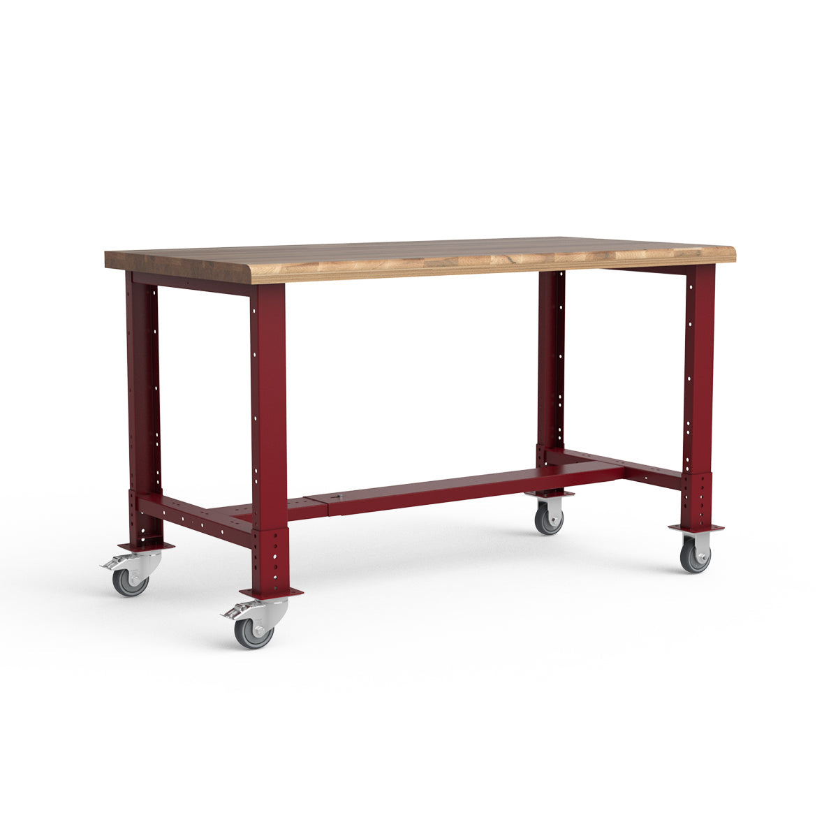 Mobile Workbench - 60"W x 30"D x 34 7/8"H - Laminated Wood Top