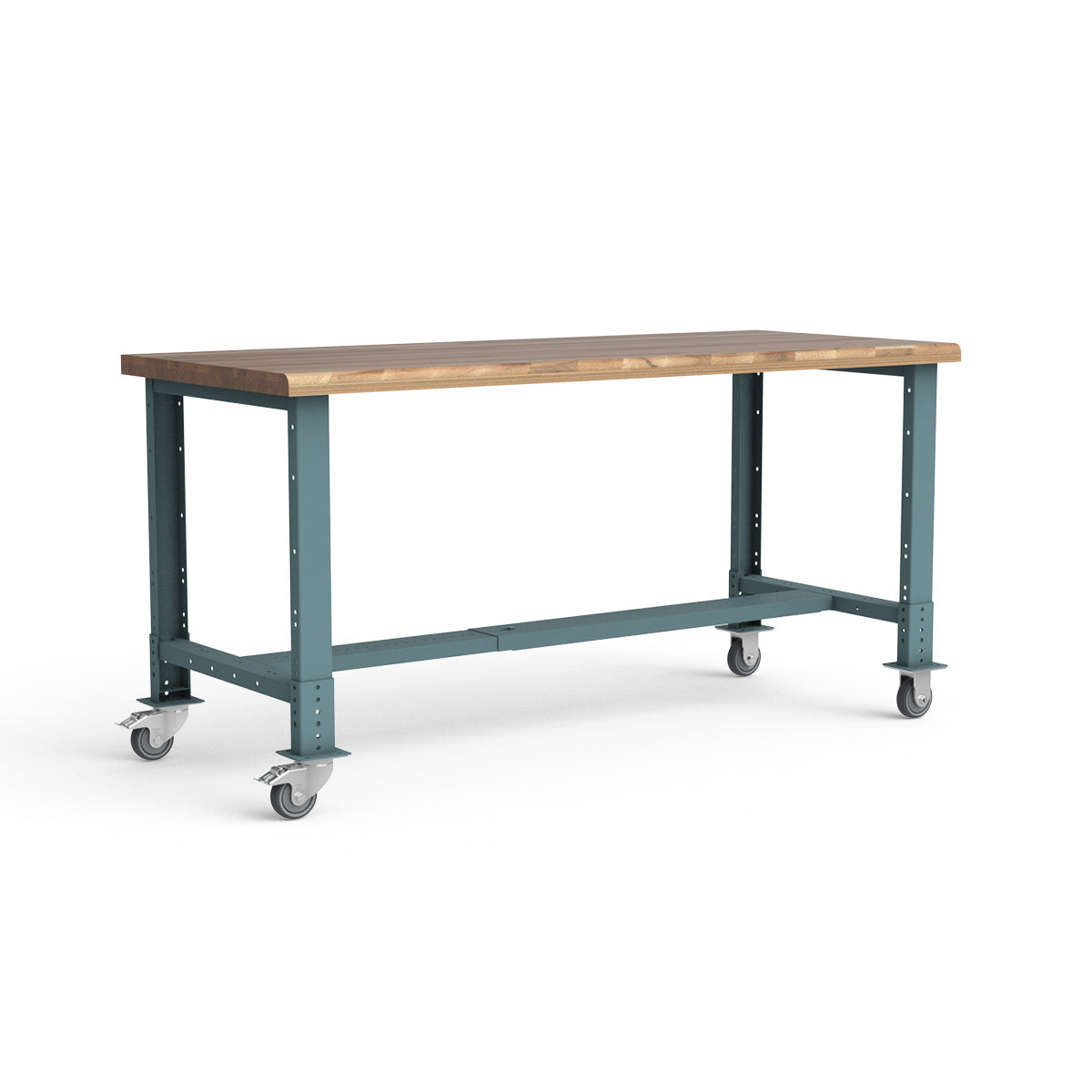 Mobile Workbench - 72"W x 30"D x 34 7/8"H - Laminated Wood Top