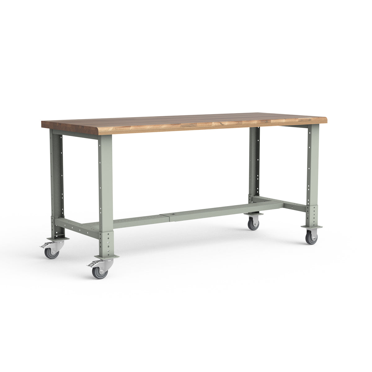Mobile Workbench - 72"W x 30"D x 34 7/8"H - Laminated Wood Top