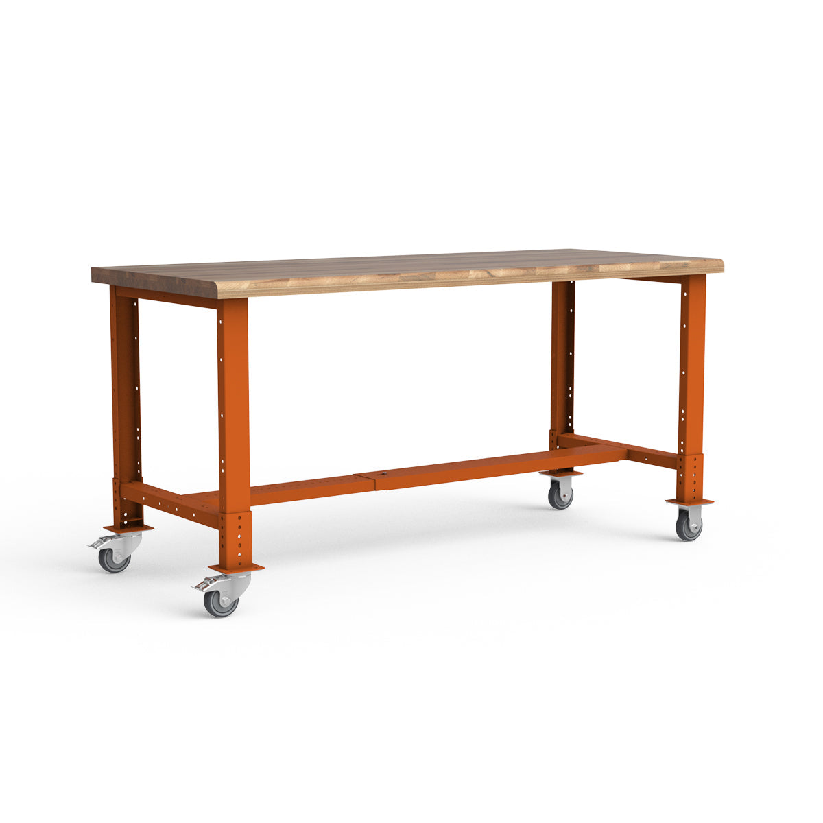 Mobile Workbench - 72"W x 30"D x 34 7/8"H - Laminated Wood Top