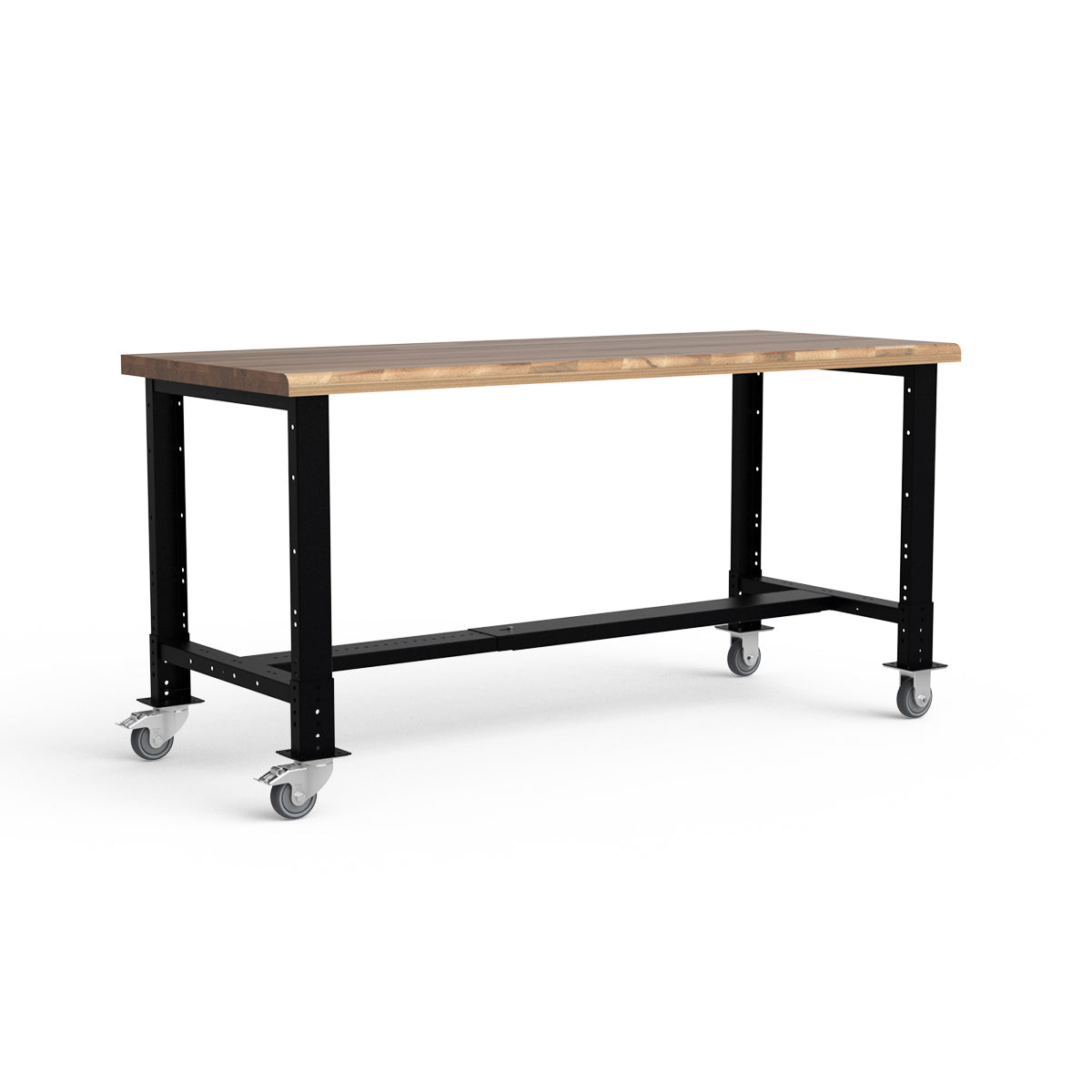 Mobile Workbench - 72"W x 30"D x 34 7/8"H - Laminated Wood Top