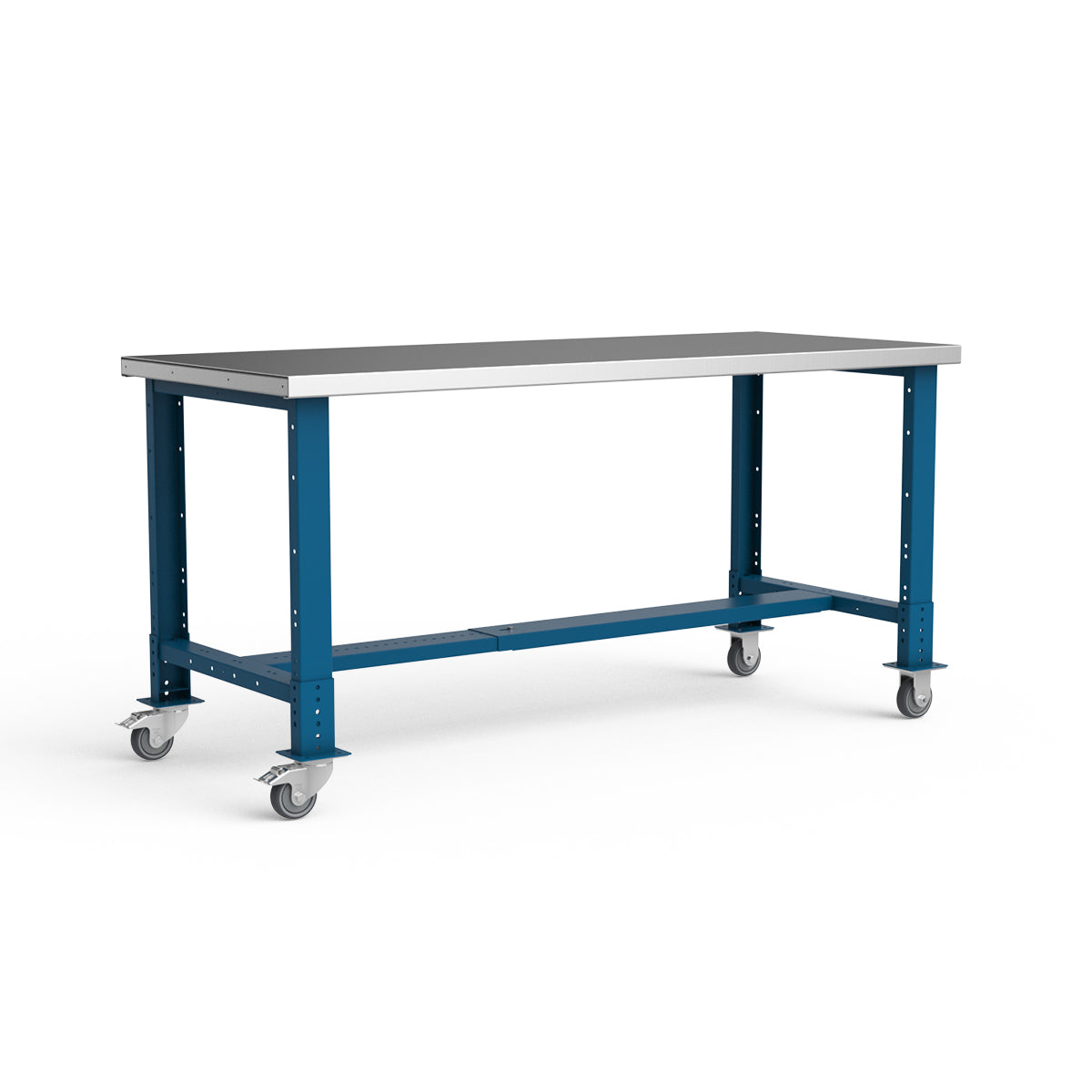 Mobile Workbench - 72"W x 30"D x 34 7/8"H - Stainless Steel Top