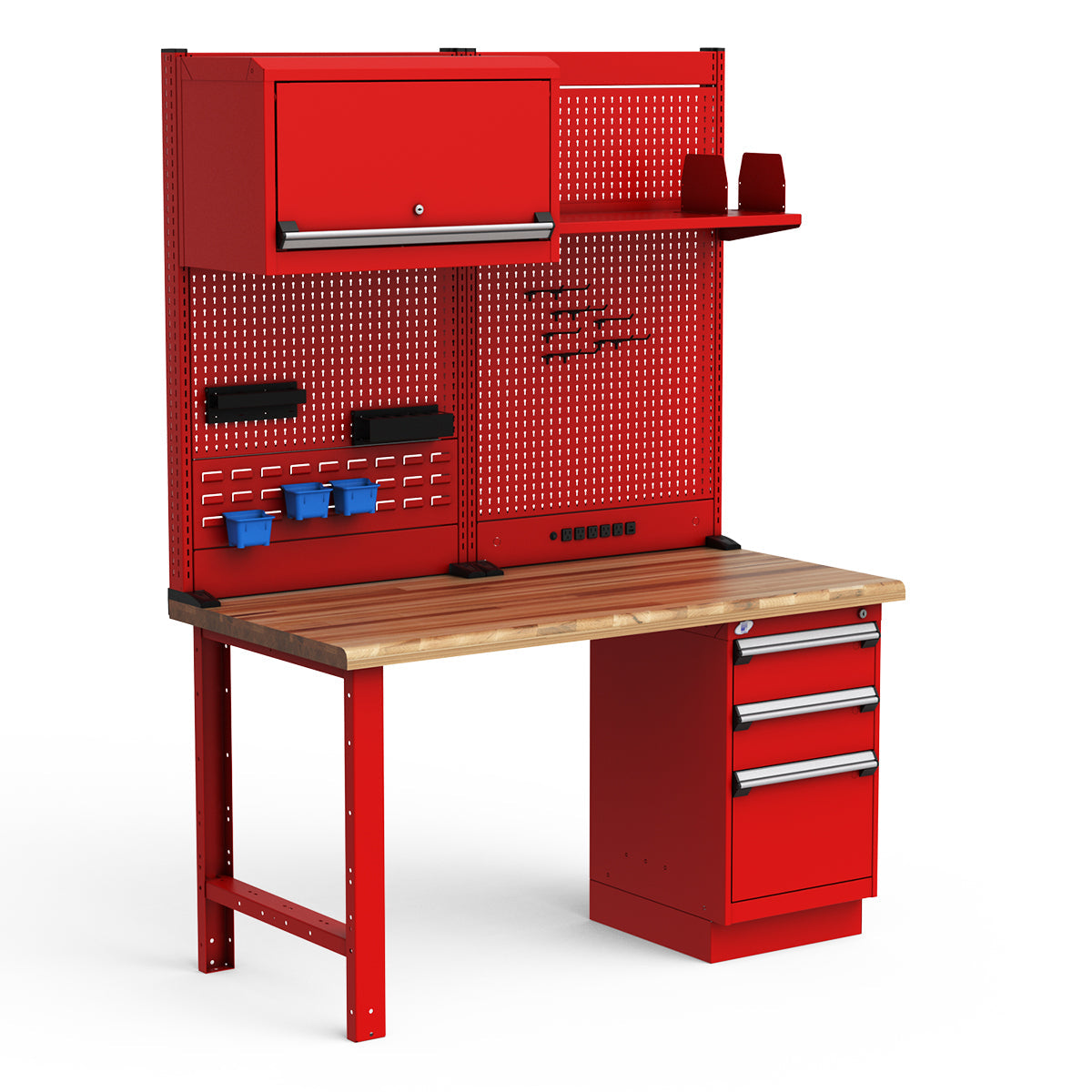 Workstations - 60"W x 30"D x 82"H - Laminated Wood Top