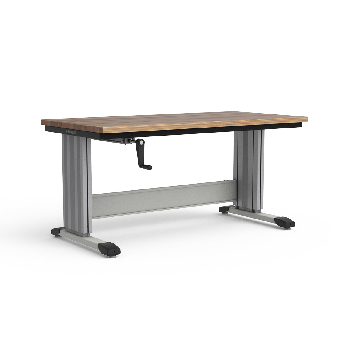 Adjustable Height Workbench - Laminated Wood Top