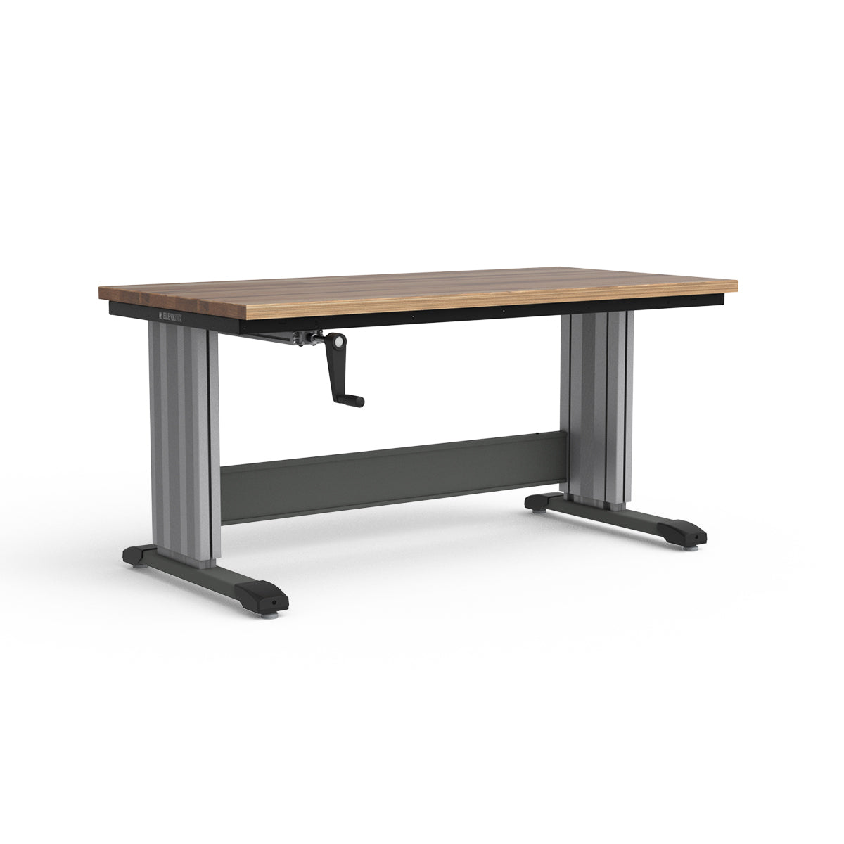 Adjustable Height Workbench - Laminated Wood Top