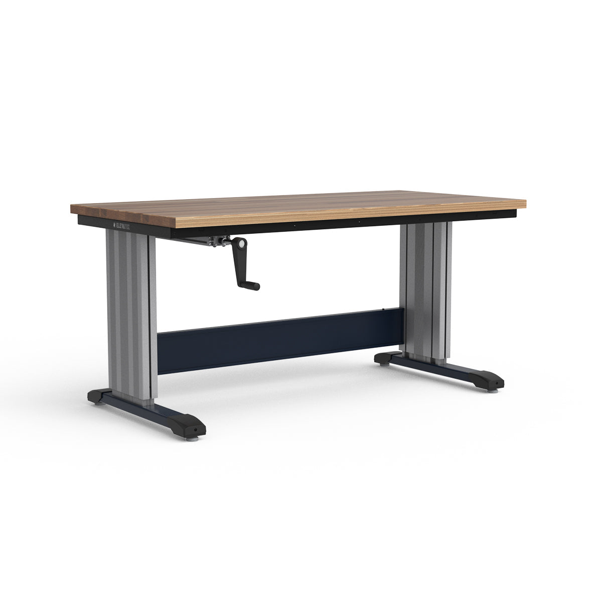 Adjustable Height Workbench - Laminated Wood Top