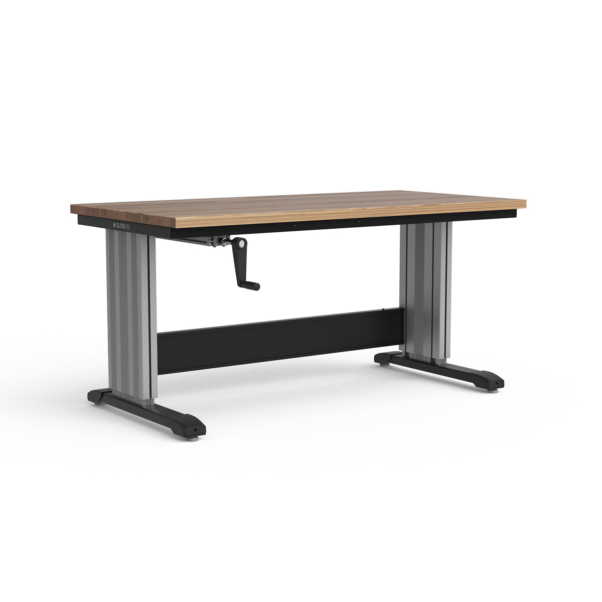 Adjustable Height Workbench - Laminated Wood Top