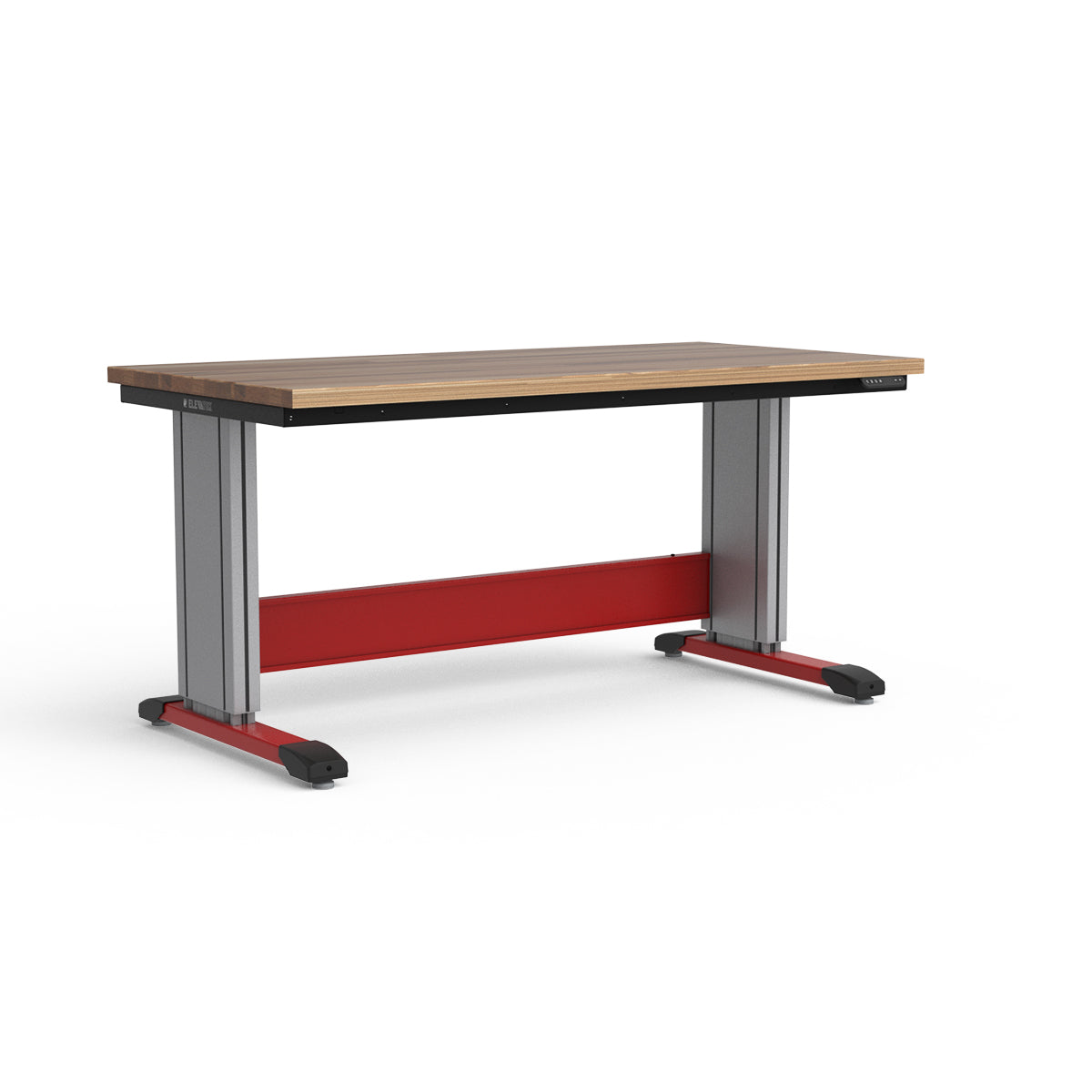 Adjustable Height Workbench - Laminated Wood Top