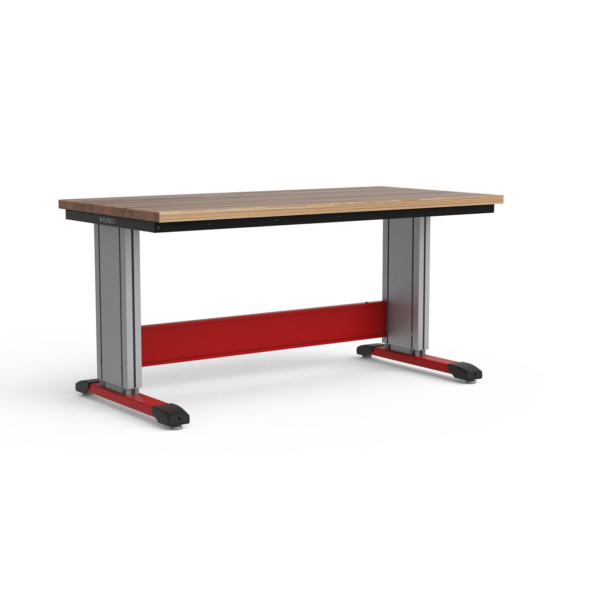 Adjustable Height Workbench - Laminated Wood Top
