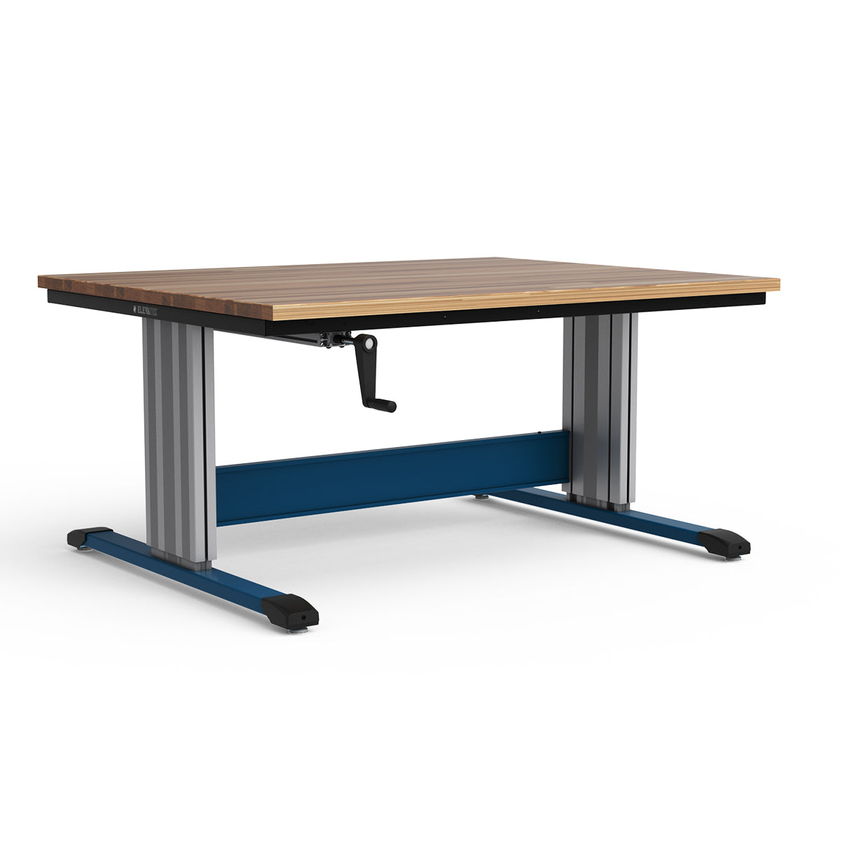 Adjustable Height Workbench - Laminated Wood Top