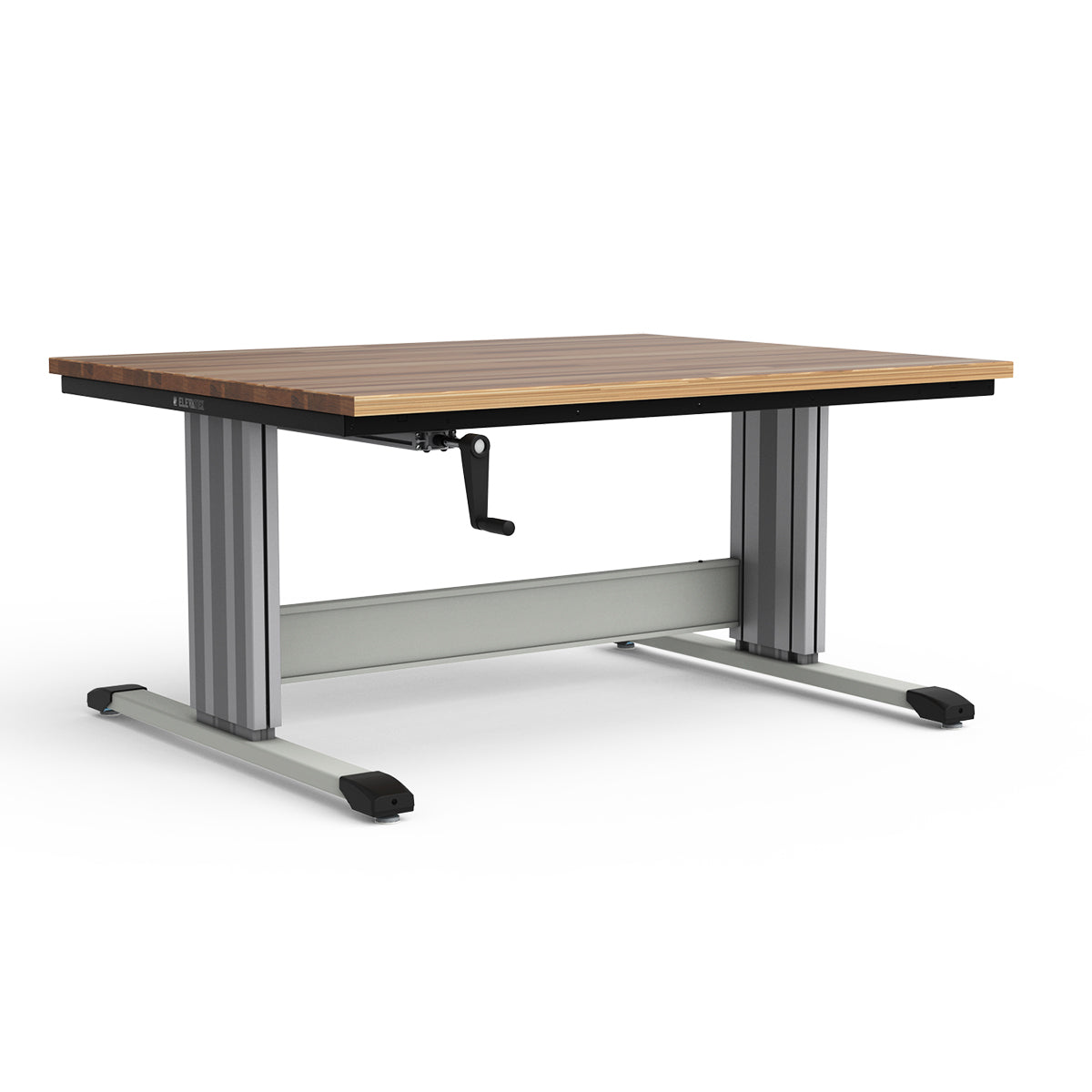 Adjustable Height Workbench - Laminated Wood Top