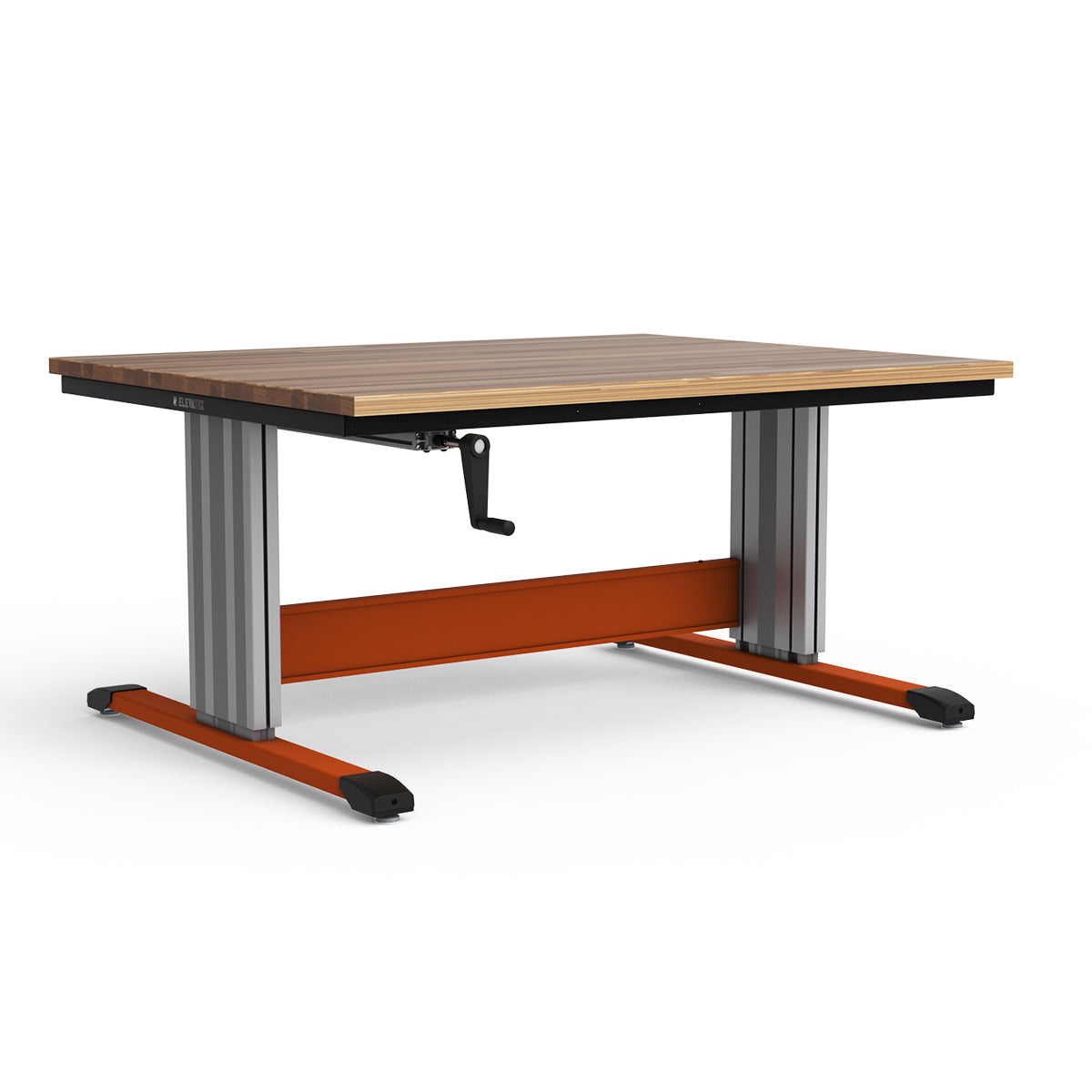 Adjustable Height Workbench - Laminated Wood Top