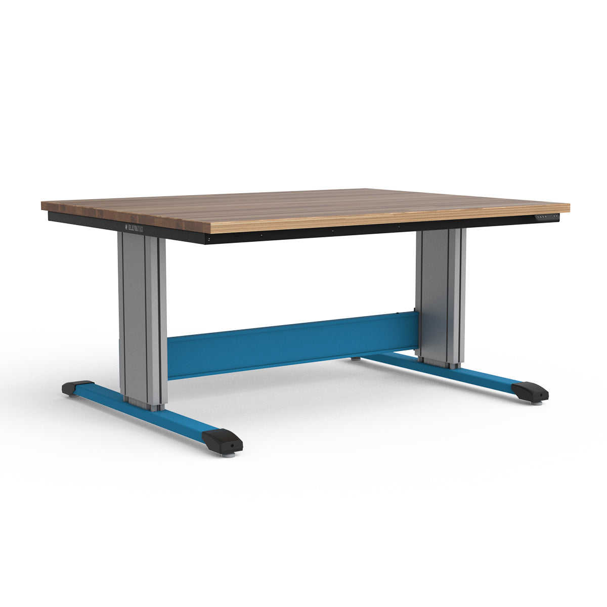 Adjustable Height Workbench - Laminated Wood Top