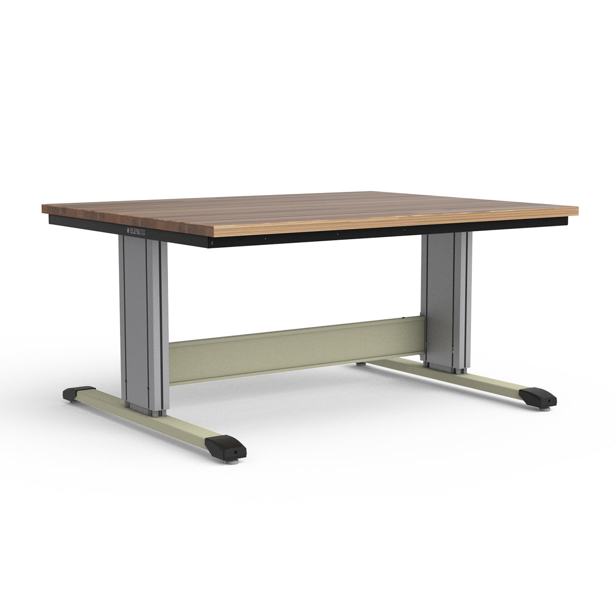 Adjustable Height Workbench - Laminated Wood Top