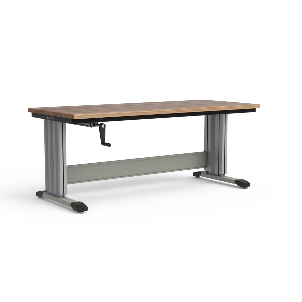 Adjustable Height Workbench - Laminated Wood Top