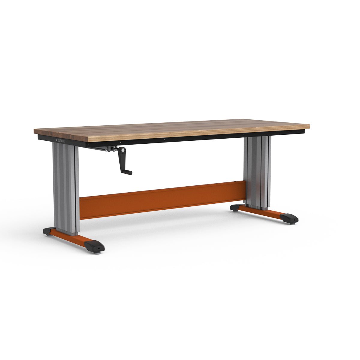 Adjustable Height Workbench - Laminated Wood Top