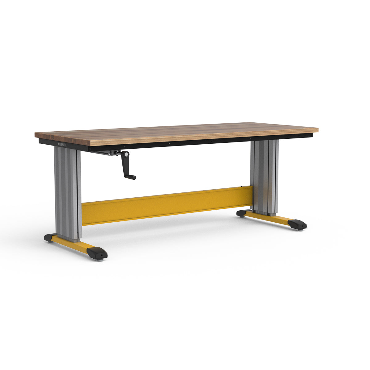 Adjustable Height Workbench - Laminated Wood Top