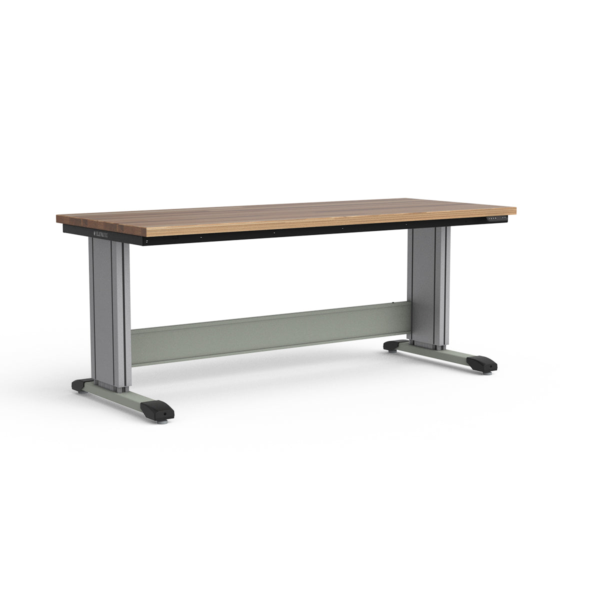 Adjustable Height Workbench - Laminated Wood Top