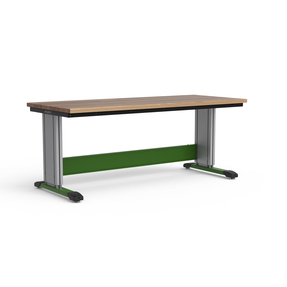 Adjustable Height Workbench - Laminated Wood Top