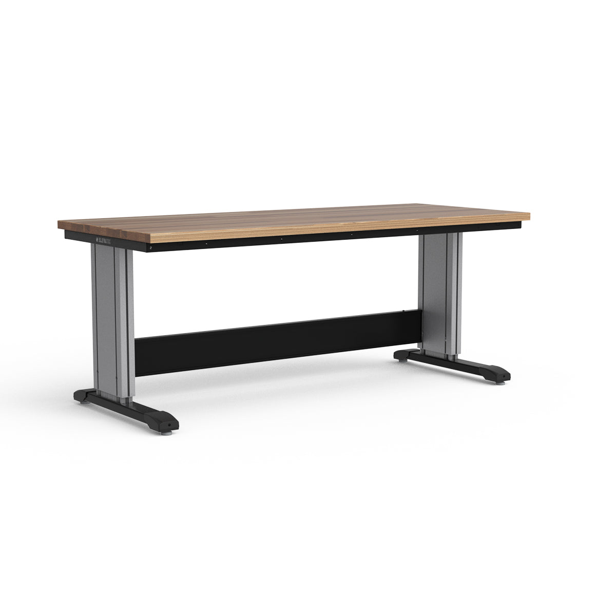 Adjustable Height Workbench - Laminated Wood Top