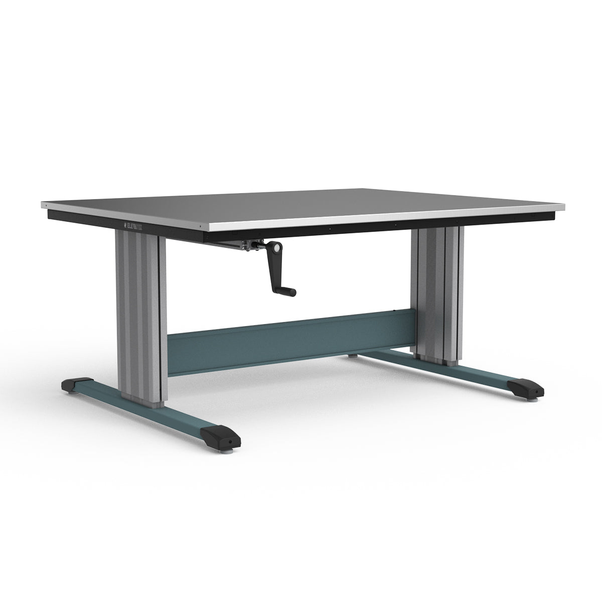 Adjustable Height Workbench - Stainless Steel Top
