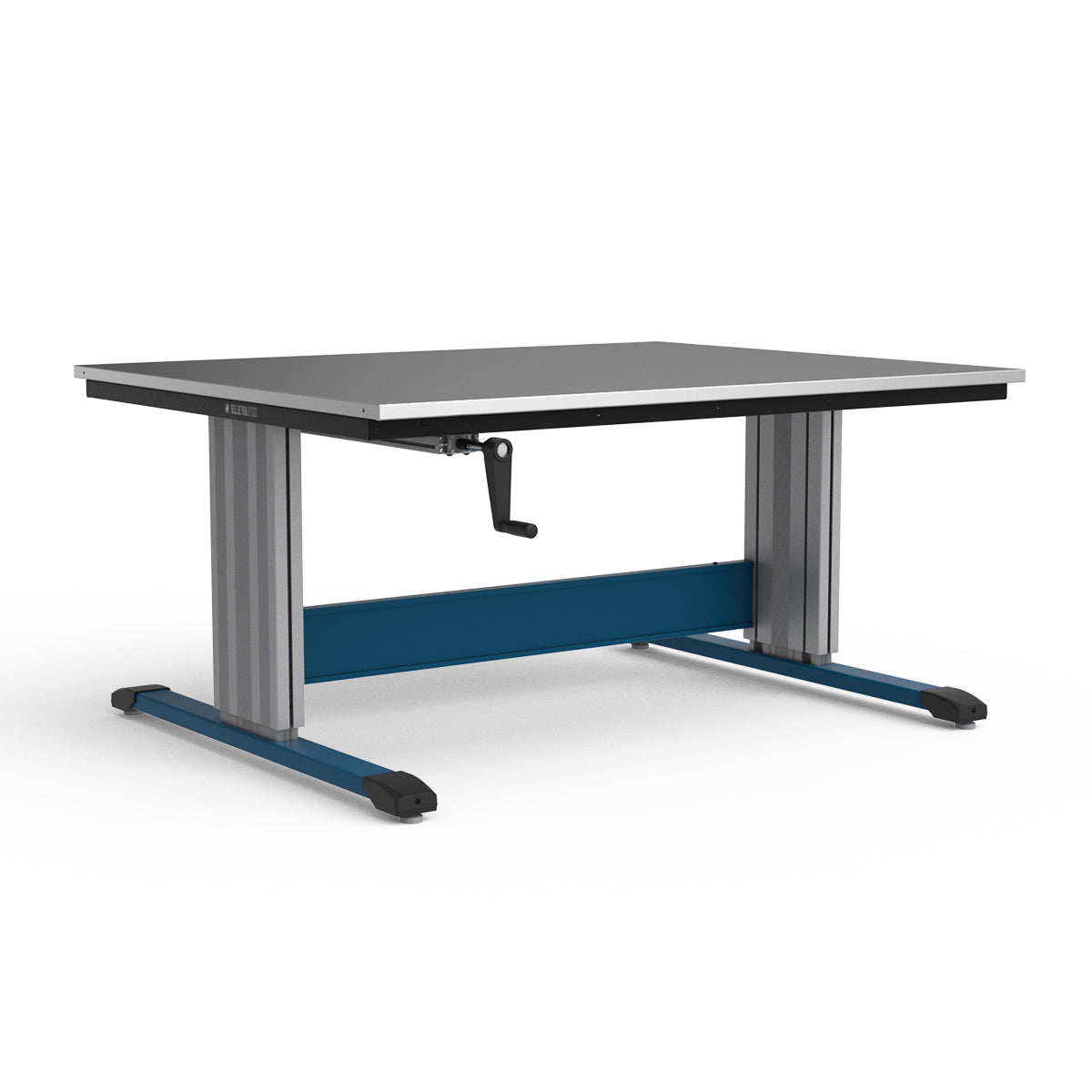 Adjustable Height Workbench - Stainless Steel Top
