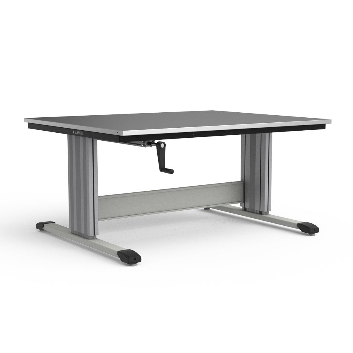 Adjustable Height Workbench - Stainless Steel Top