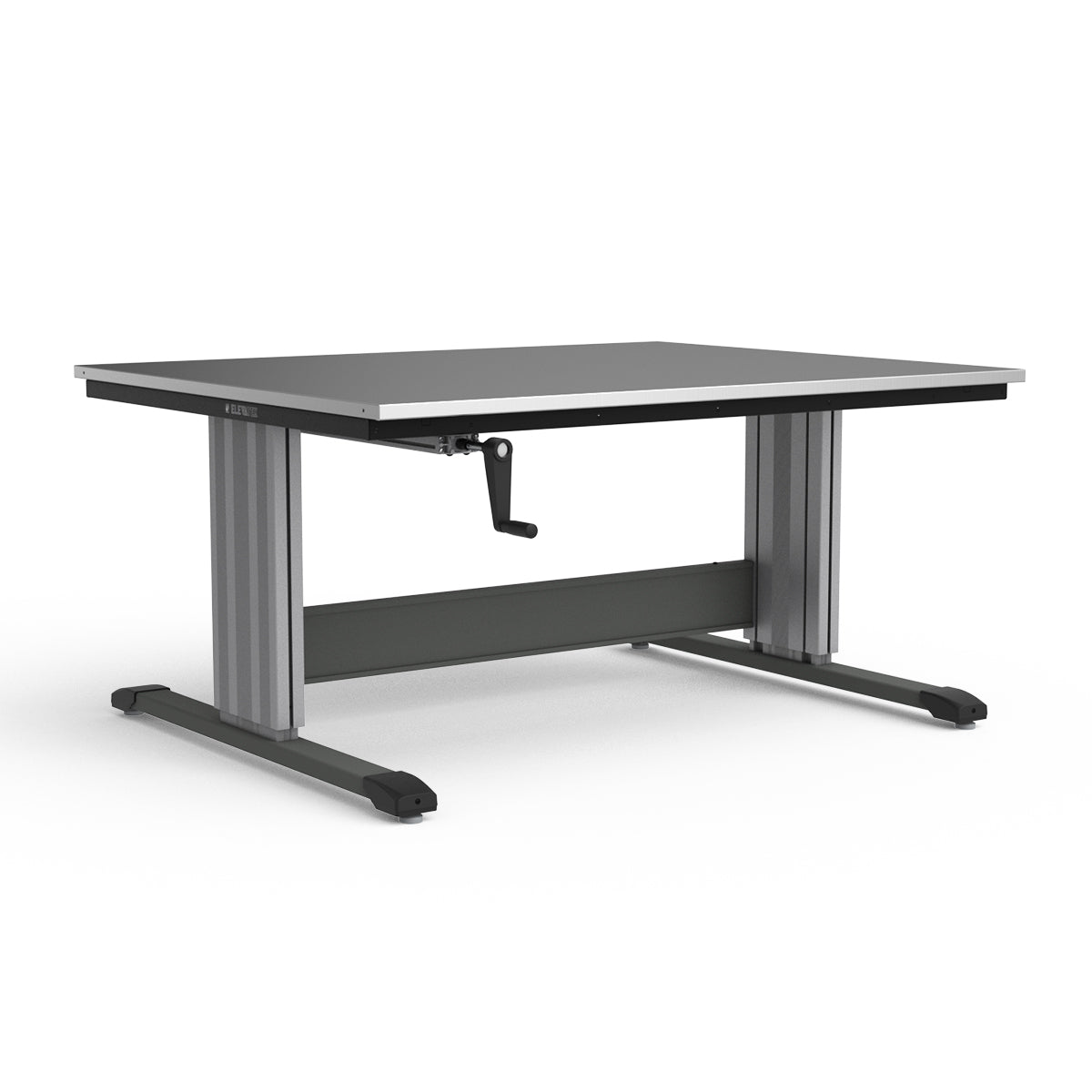 Adjustable Height Workbench - Stainless Steel Top