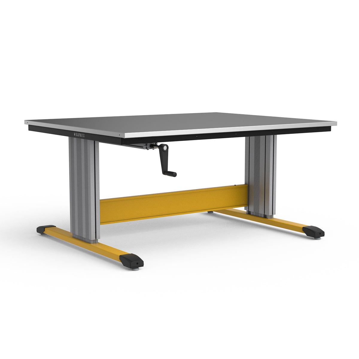 Adjustable Height Workbench - Stainless Steel Top