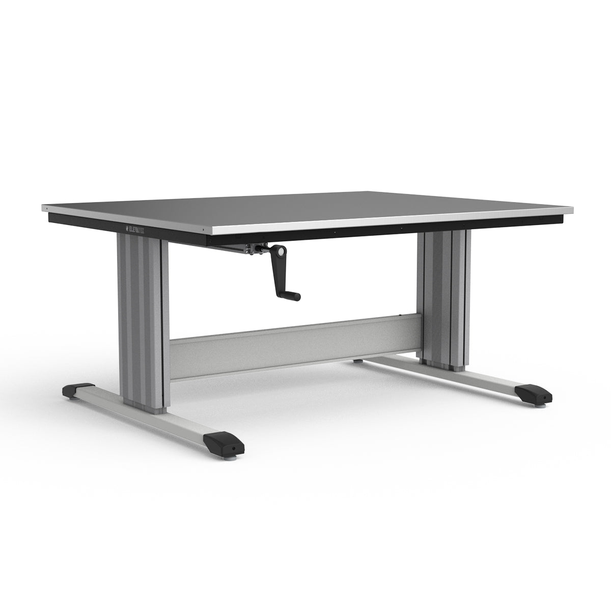 Adjustable Height Workbench - Stainless Steel Top