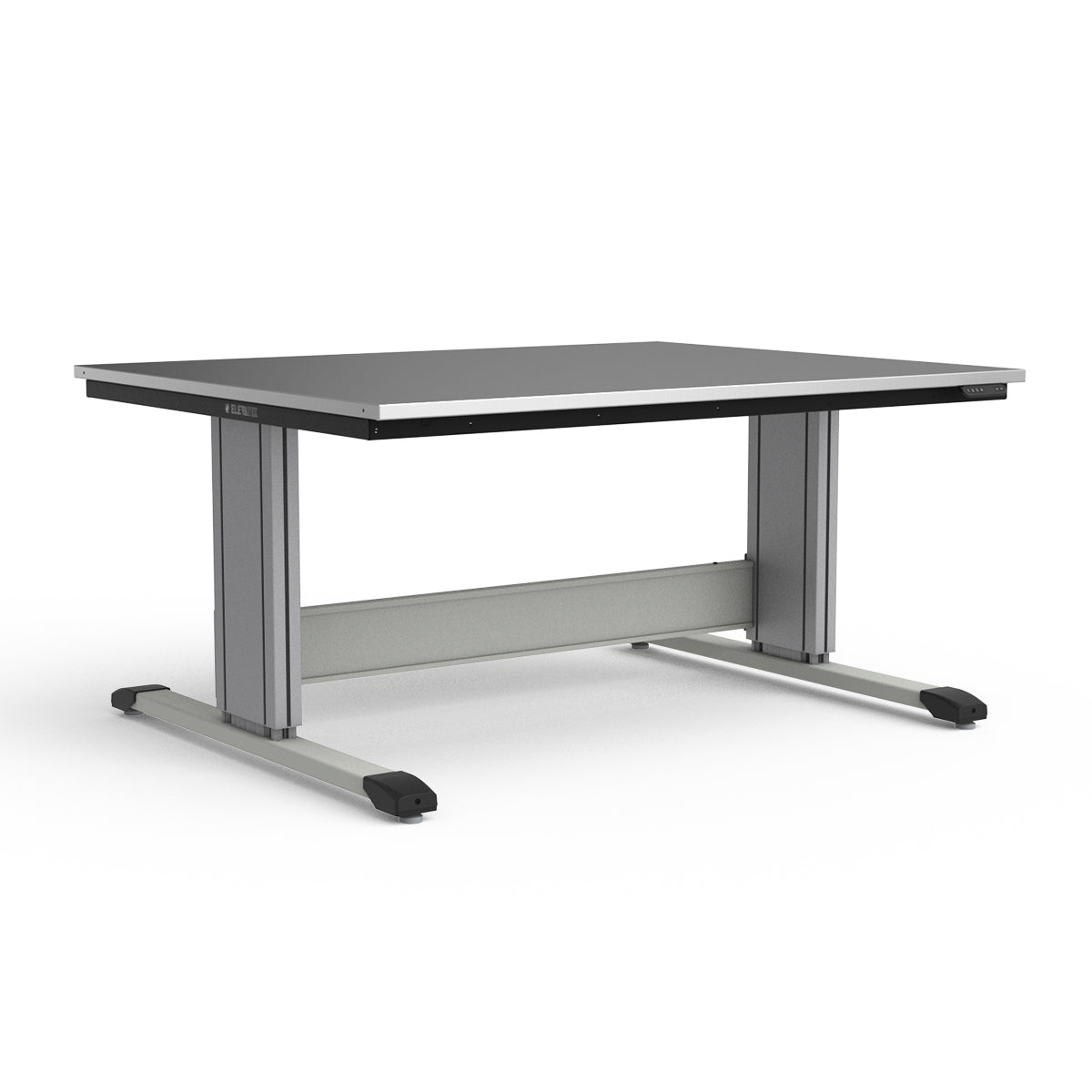 Adjustable Height Workbench - Stainless Steel Top