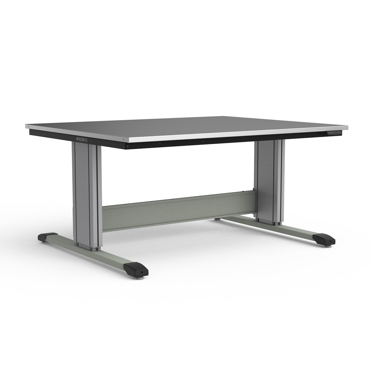 Adjustable Height Workbench - Stainless Steel Top